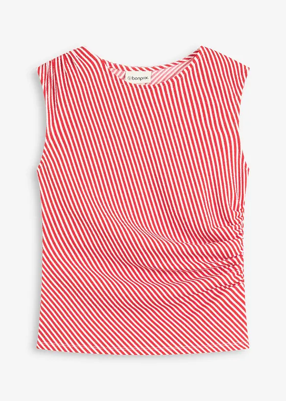 Shirt met plooitjes, bonprix
