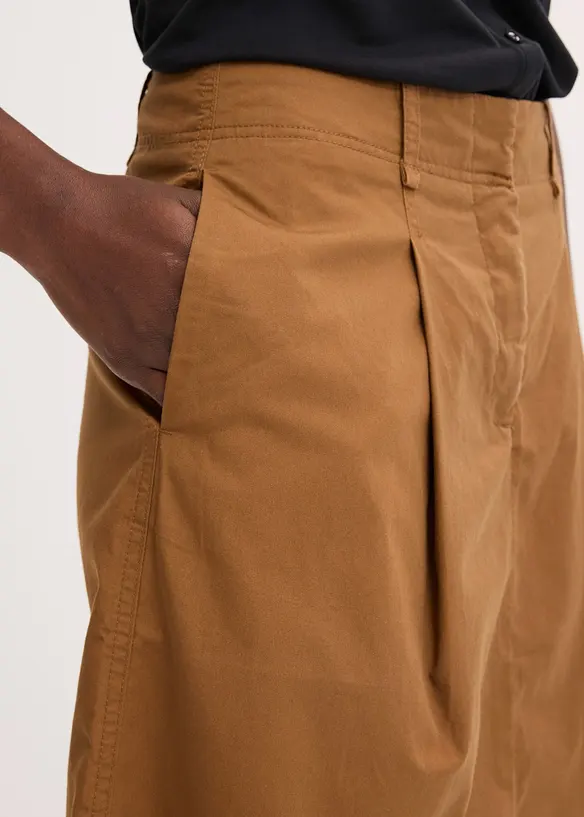 Midirok in een katoenmix, bonprix