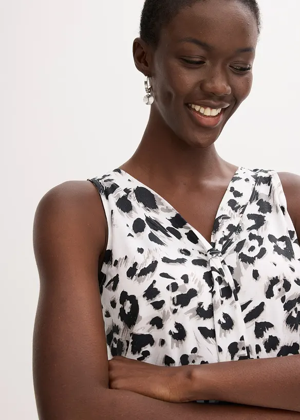 Top met strik, bonprix