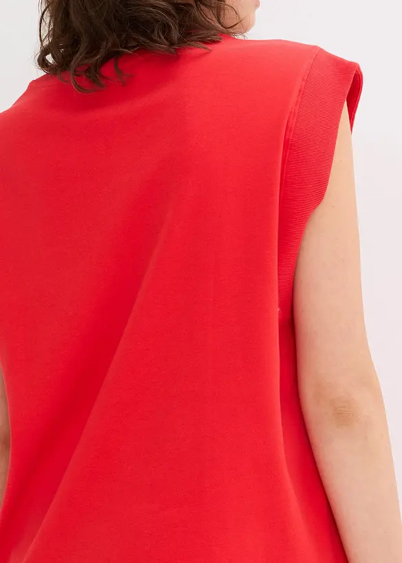 Top met ripstop inzetstuk, bonprix