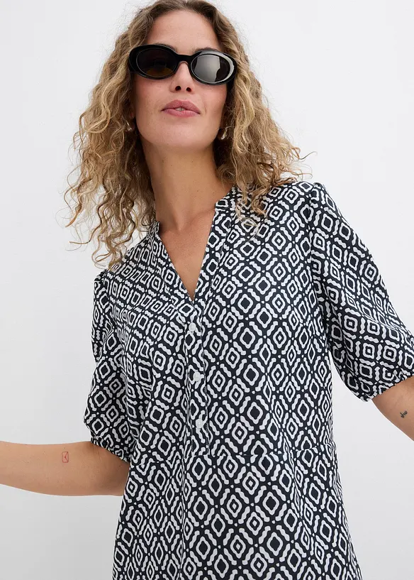 Tuniekjurk van soepele viscose, bonprix