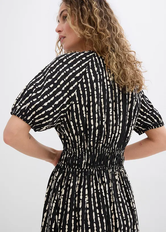 Midi jurk van zachte viscose, bonprix