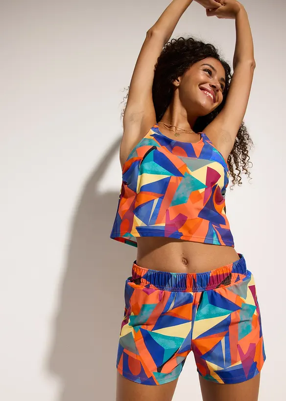 Tankini (2-dlg. set) met short, bonprix