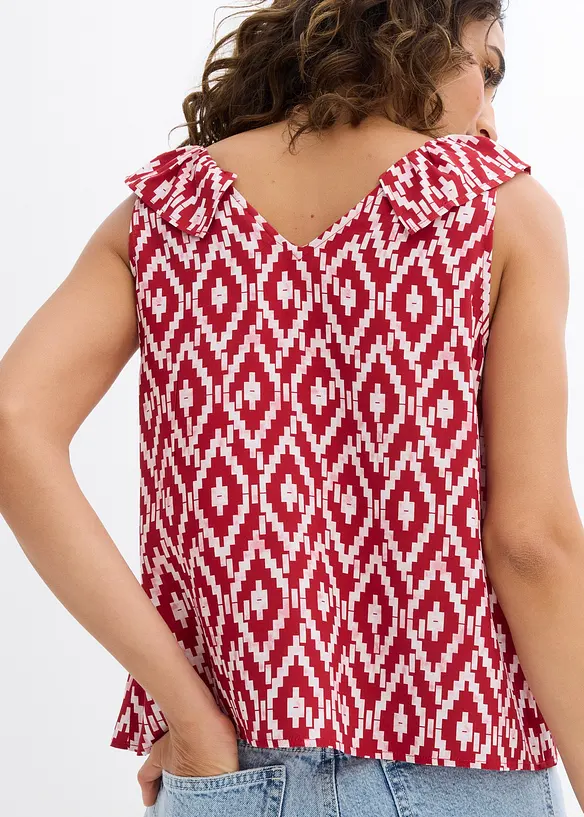 Blousetop van soepele viscose, bonprix