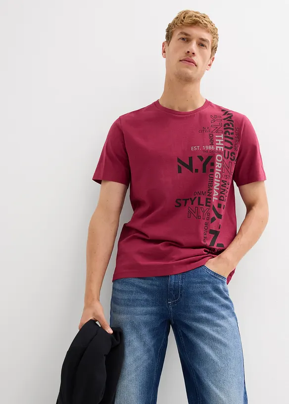 T-shirt van biologisch katoen, bonprix