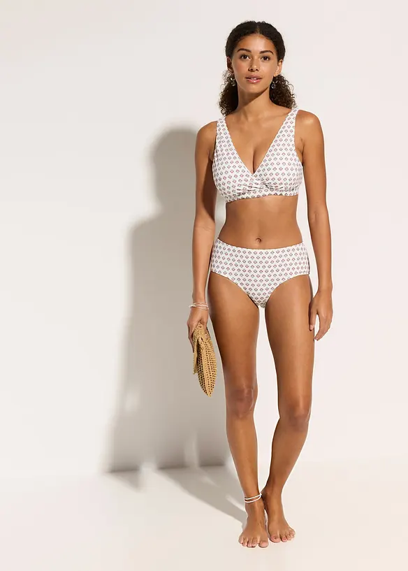 Bralette bikinitop met V-hals, bonprix