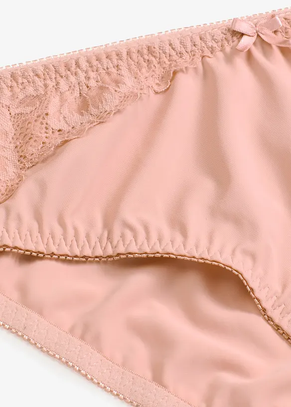 Maxislip met sierlijk kant, bonprix