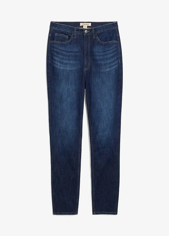 Skinny jeans high waist, cropped, bonprix