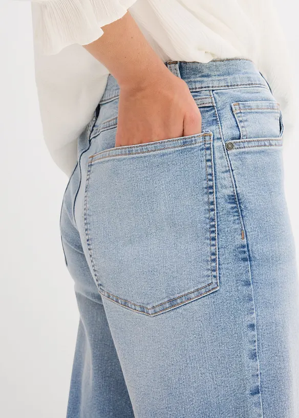 Wide leg jeans, high waist, bonprix