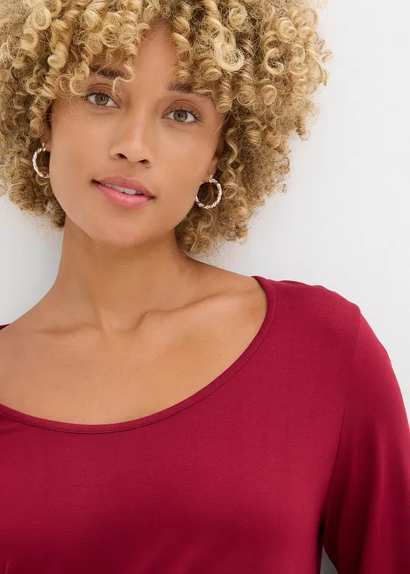 Shirt van zachte viscose, bonprix