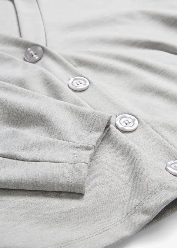 Sweatvest in een viscosemix, bonprix