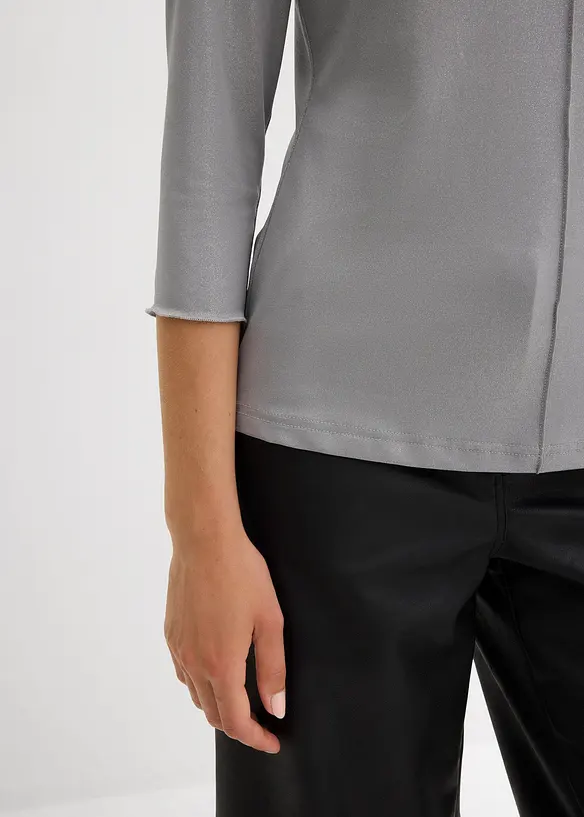 Glanzend shirt, bonprix