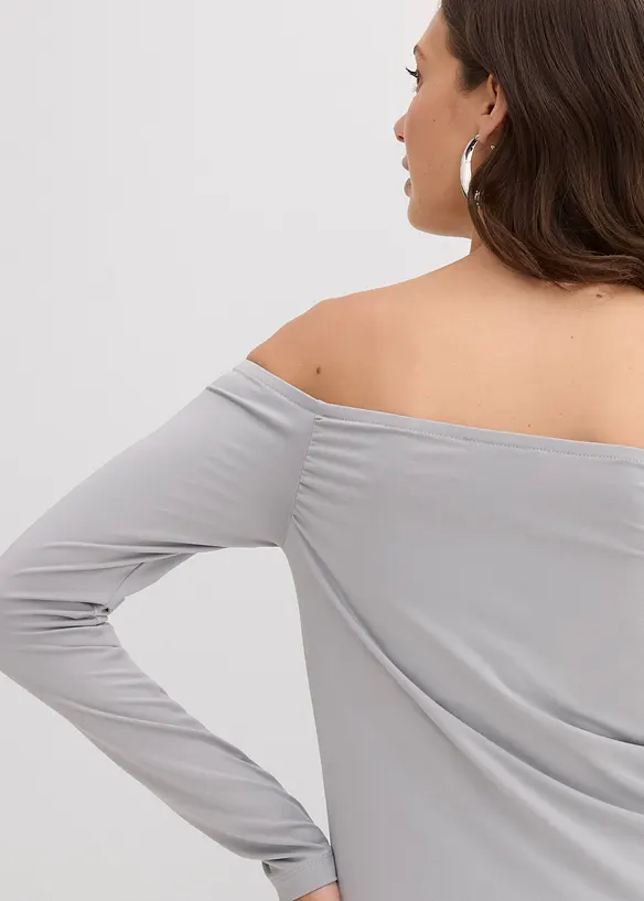 Carmen-shirt van lichte jersey, bonprix