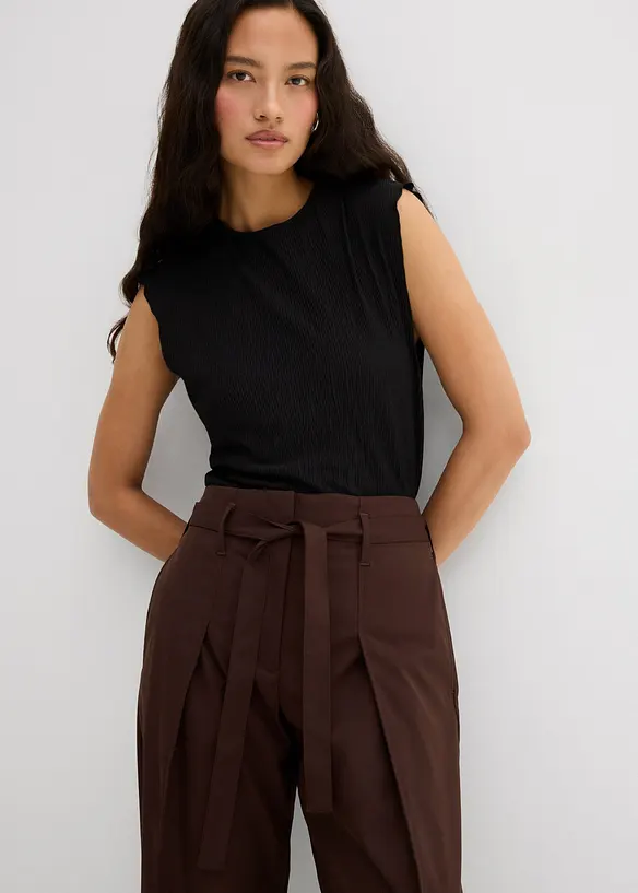 Broek met bies, bonprix