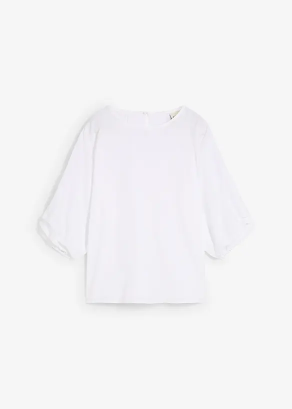 Loose fit blouse van puur katoen, bonprix