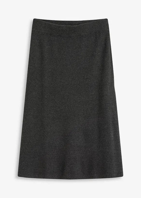 Uitlopende gebreide rok, bonprix