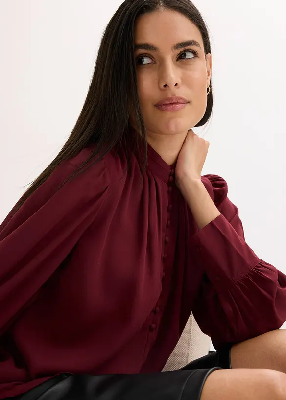 Tuniekblouse van chiffon, bonprix