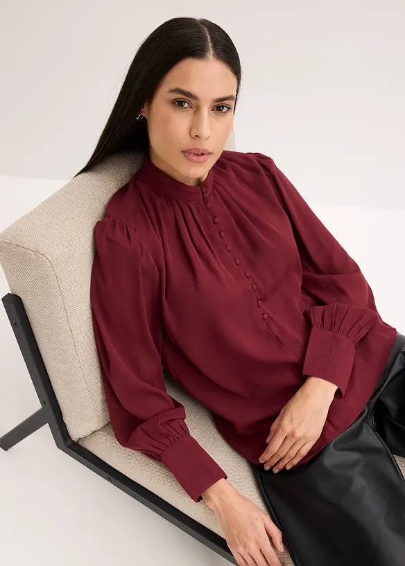 Tuniekblouse van chiffon, bonprix