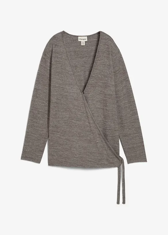 Wikkelvest in een gebreide look, bonprix