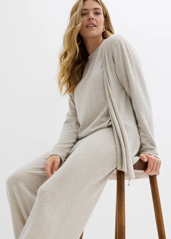 Wikkelvest in een gebreide look, bonprix