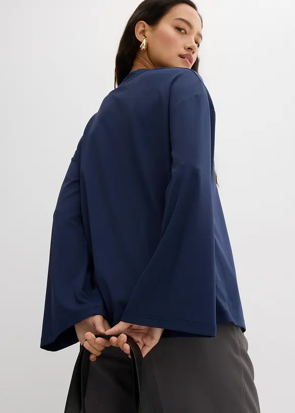 Longshirt van een soepele stof, bonprix