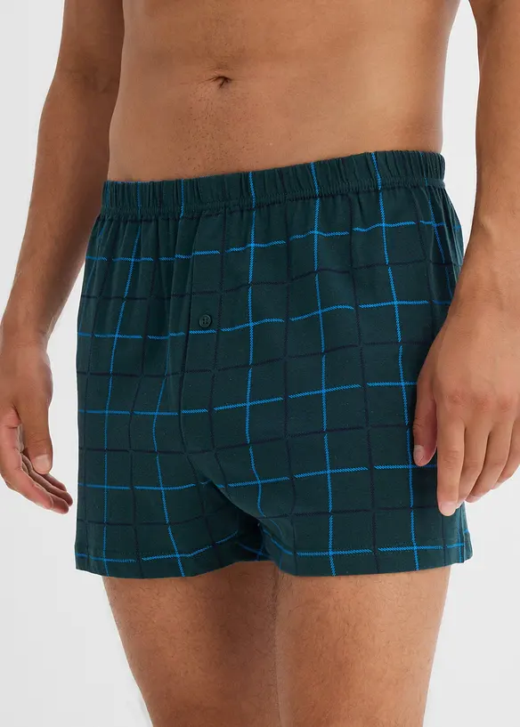 Wijde jersey van katoen boxershort (set van 3), bonprix