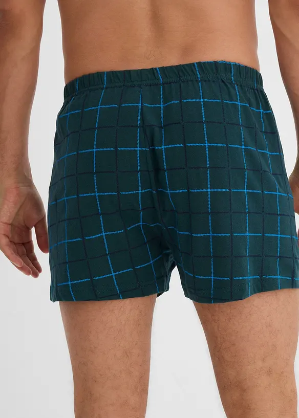 Wijde jersey van katoen boxershort (set van 3), bonprix