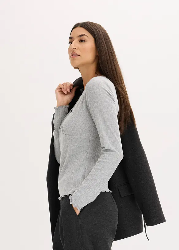 Geribd shirt, bonprix