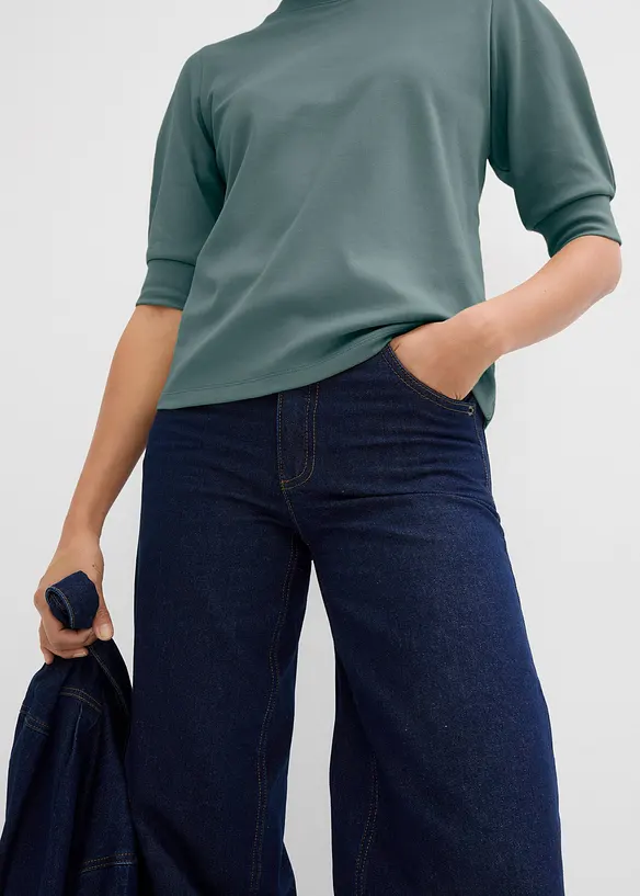 Shirt met pofmouwen, bonprix
