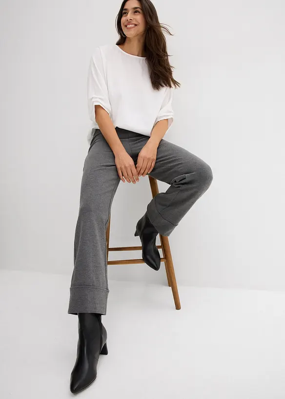 Broek in een viscosemix, bonprix
