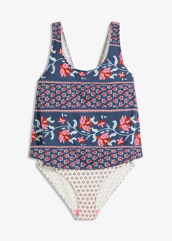 Badpak in tankini look, bonprix