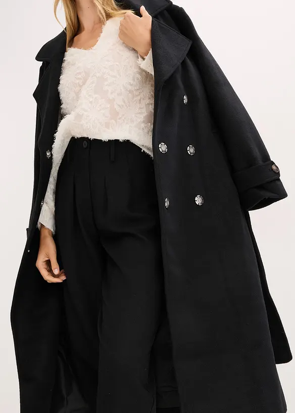 Broek in wollook, bonprix