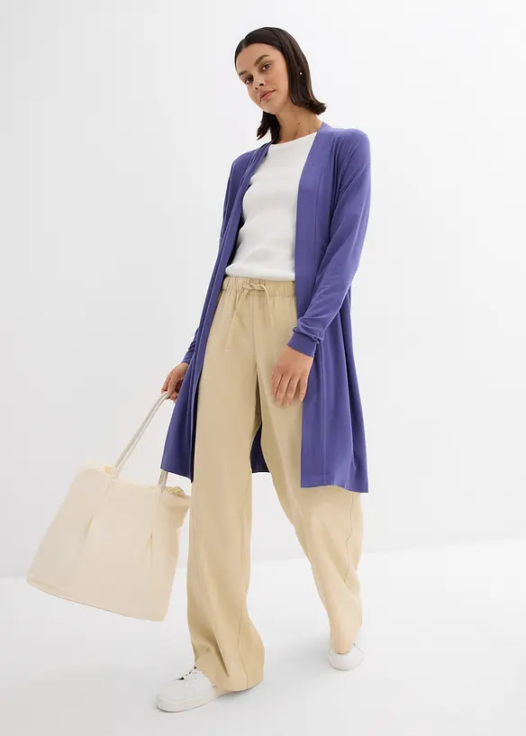 Lang shirtvest van zachte viscose, bonprix