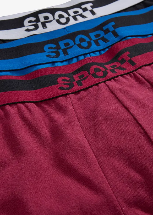 Strakke boxer met katoen (set van 3), bonprix