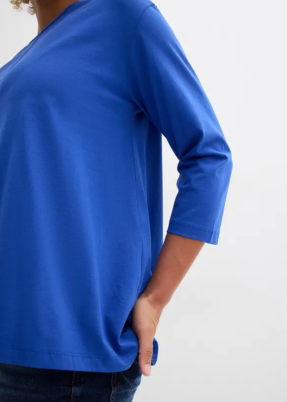 Boxy shirt van biologisch katoen, bonprix