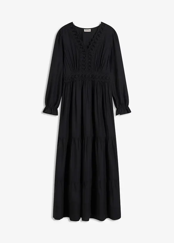 Maxi jurk van viscose, bonprix