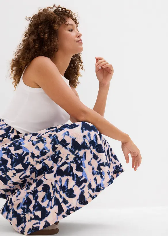 Wijde midirok, bonprix