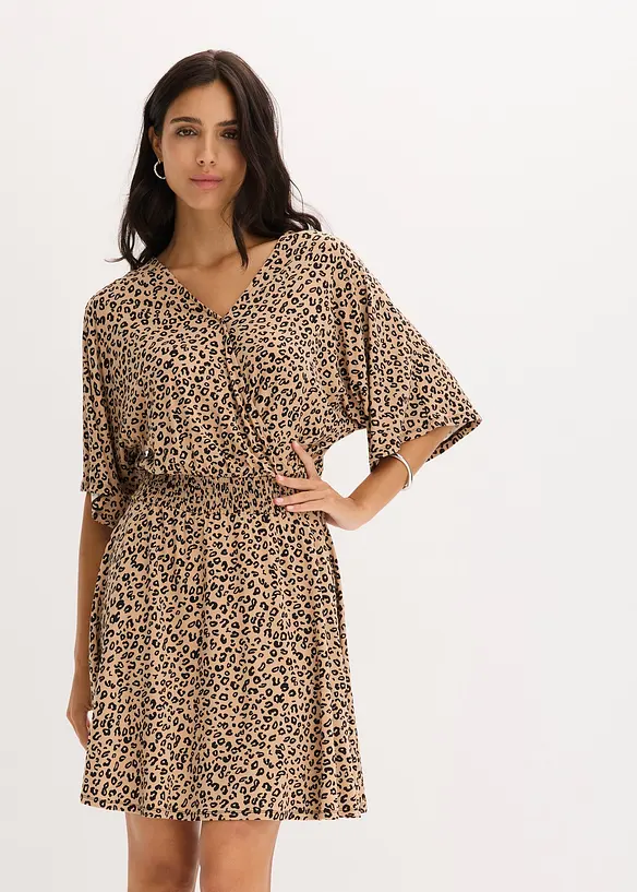 Jersey jurk in een viscosemix, bonprix