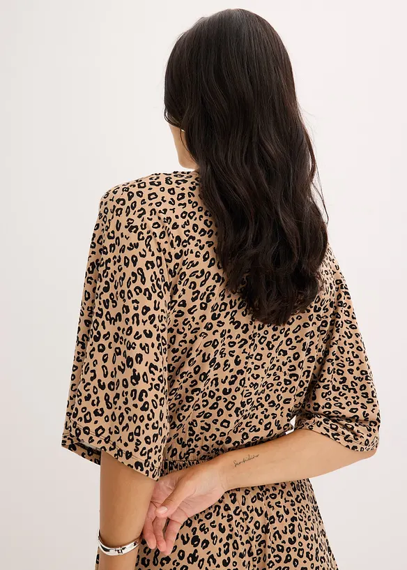 Jersey jurk in een viscosemix, bonprix