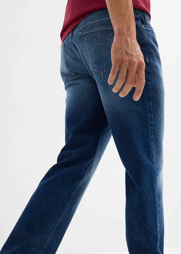 Regular fit stretch jeans, straight, bonprix