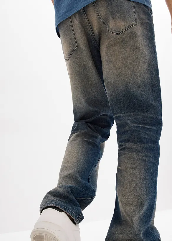 Regular fit stretch jeans, straight, bonprix