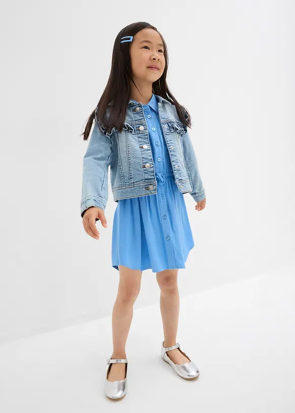 Blousejurk van soepele viscose, bonprix