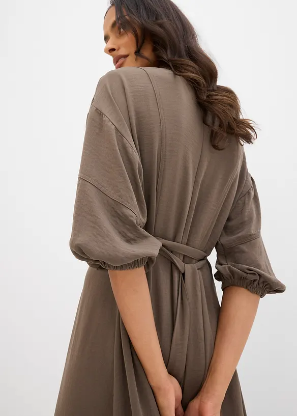 Jurk van crinkle, bonprix