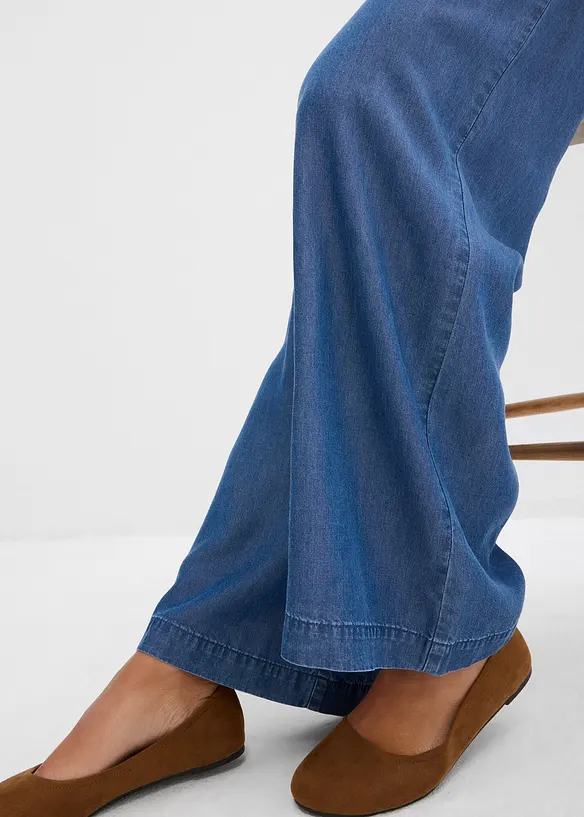Marlene Dietrich broek van soepelvallende lyocell, bonprix