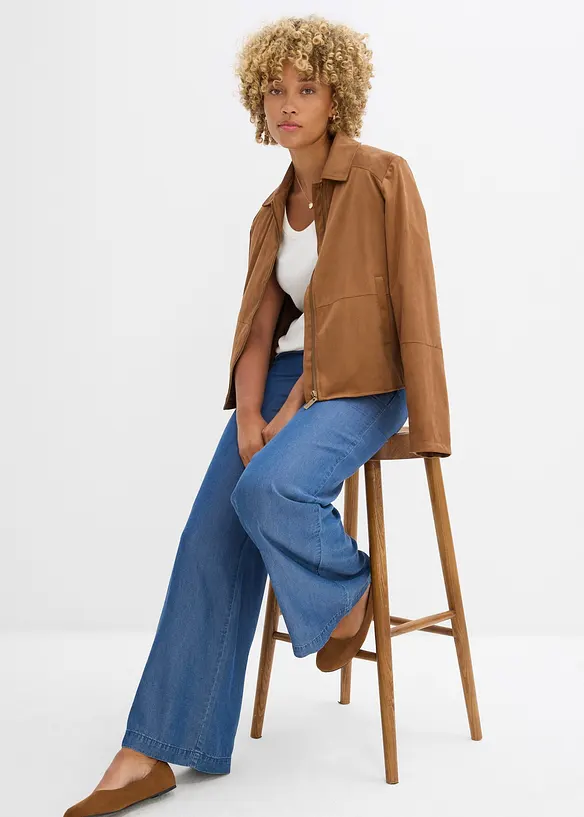 Marlene Dietrich broek van soepelvallende lyocell, bonprix