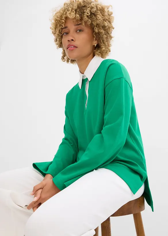Poloshirt van interlock, bonprix