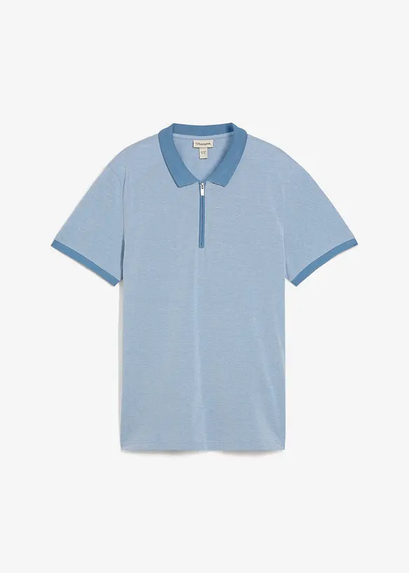 Piqué poloshirt met een rits, bonprix