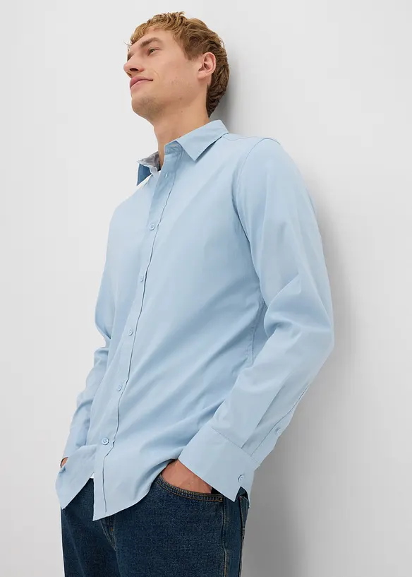 Stretch overhemd, slim fit, bonprix