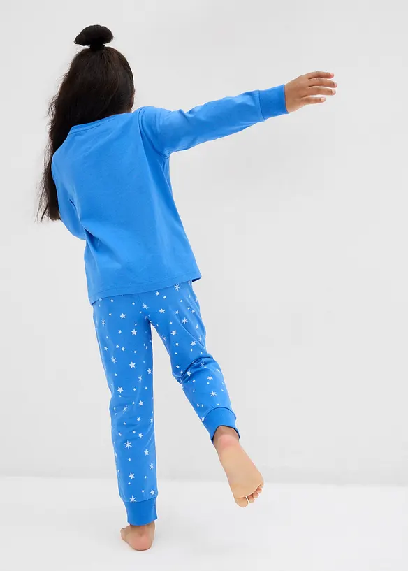 Pyjama van biologisch katoen (4-dlg. set), bonprix