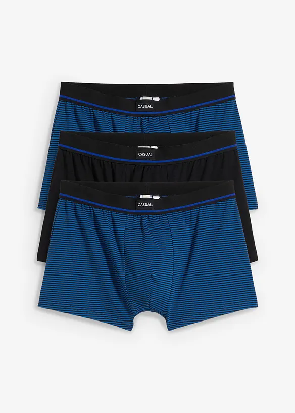 Boxer met katoen (set van 3), bonprix